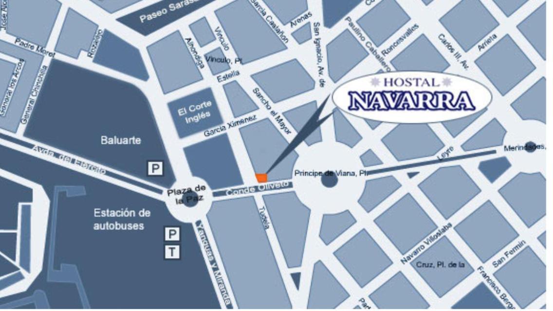 Hostal Navarra ปัมโปลนา ภายนอก รูปภาพ