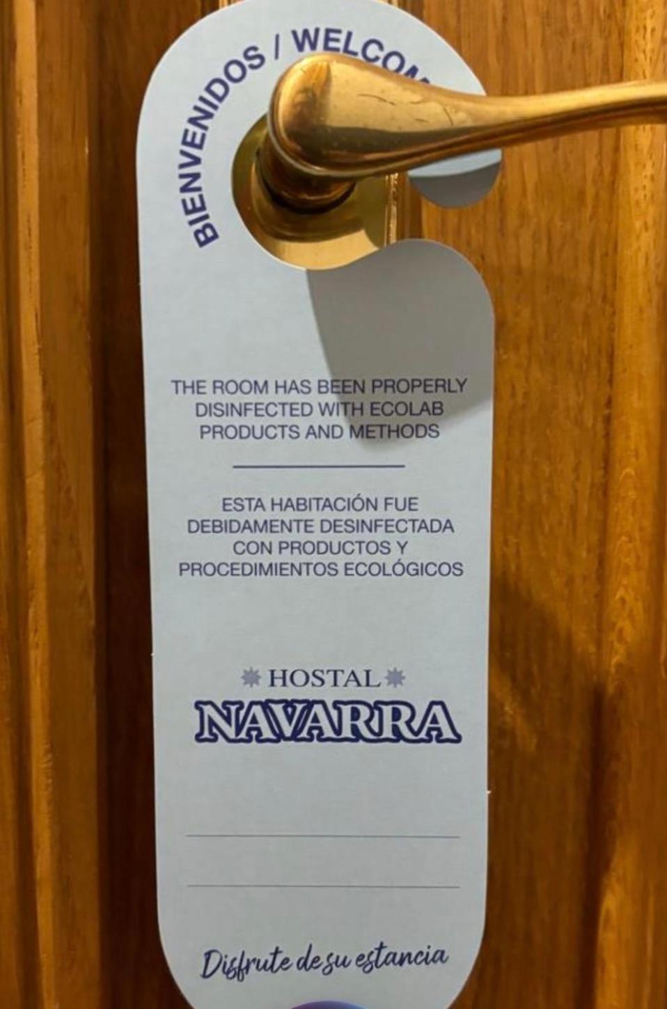 Hostal Navarra Hotel ปัมโปลนา ภายนอก รูปภาพ